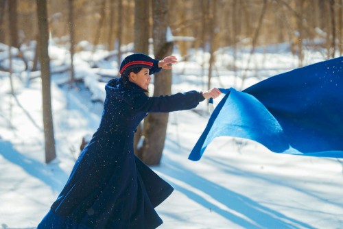 "Homelands", performer Feryn King. Photo by Ian R Maracle.