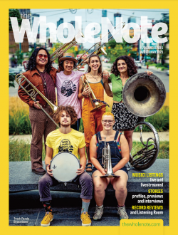 Our April/May 2023 Combined issue cover - featuring the Trash Panda Brass!