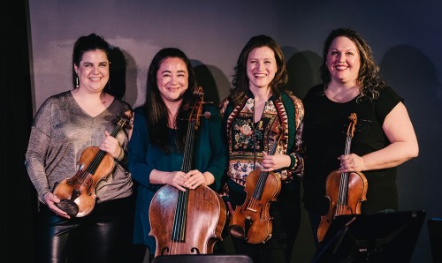 Ironwood Quartet, July 11. Photo by Curtis Perry.