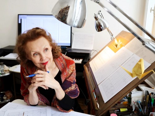 Kaija Saariaho. Photo by Maarit Kytöharju.