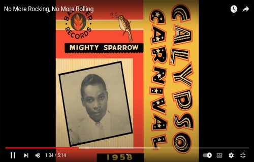 The Mighty Sparrow: "No More Rocking and Rolling"