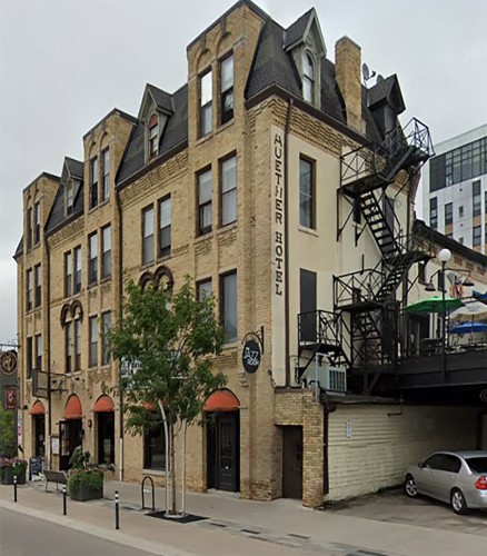 The Jazz Room, at the Huether Hotel - 59 King St. N, in uptown Waterloo.