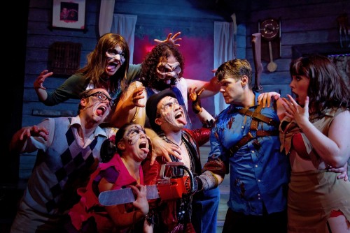 Evil Dead the Musical returns for a 20th anniversary production. Pictured here, the Toronto 2017 cast.