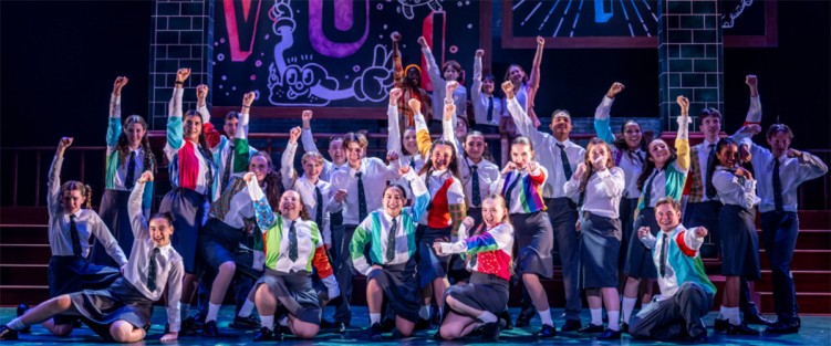 MATILDA The Musical: The cast of The Grand Theatre’s 2024 High School Music Project, directed by Megan Watson.