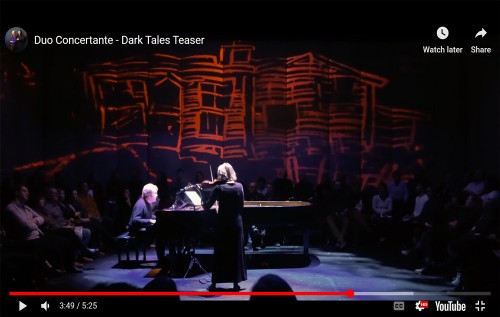Duo Concertante’s teaser video for Dark Tales 