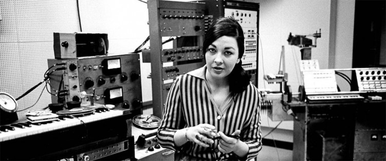 Norma Beecroft in the studio