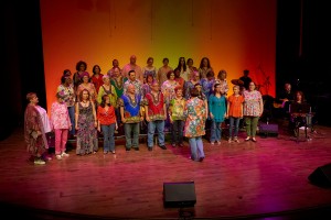 L'ensemble vocal Les voix du coeur