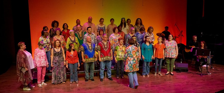 L'ensemble vocal Les voix du coeur