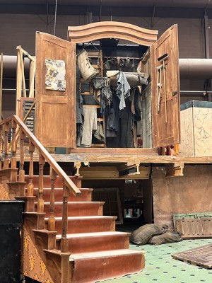 Kentridge’s Wozzeck set under construction at the COC.