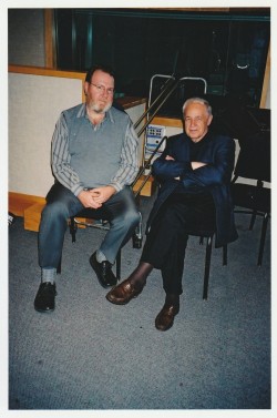 08b David Olda and Pierre Boulez photo credit Andre Leduc