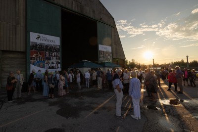 Elora Festival, opening night at the Gambrel Barn in Elora, July 2024. Photo by Wayne Simpson Photography.