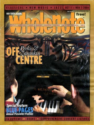 The WholeNote, October 2004