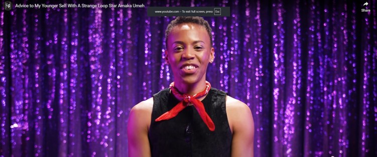 Amaka Umeh: Advice to My Younger Self With "A Strange Loop"