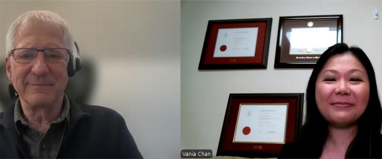 Lawrence Cherney and Vania Lizbeth Chan.