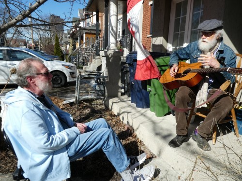 David Olds, left and Ken Whitely. Photo by Sharon Lovett