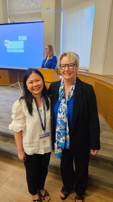 Lynn Helding and Vania Chan at ICVT 2025.