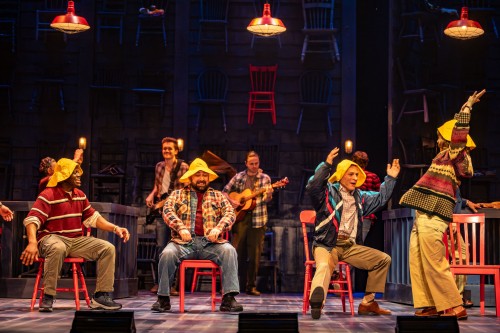 Come From Away recently at London’s Grand Theatre. photo: Dahlia Katz