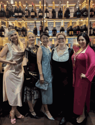 Many Happy Returns: featuring Karley Kowalski, Karen Scora, Jing Cui, Kat Welsh, Julie Cohn. photo: Anjali Rai