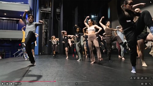 Keanu Uchida, left, in rehearsal for Dancer (A Musical In Ten Furlongs). In this video Uchida talks about playing Northern Dancer.